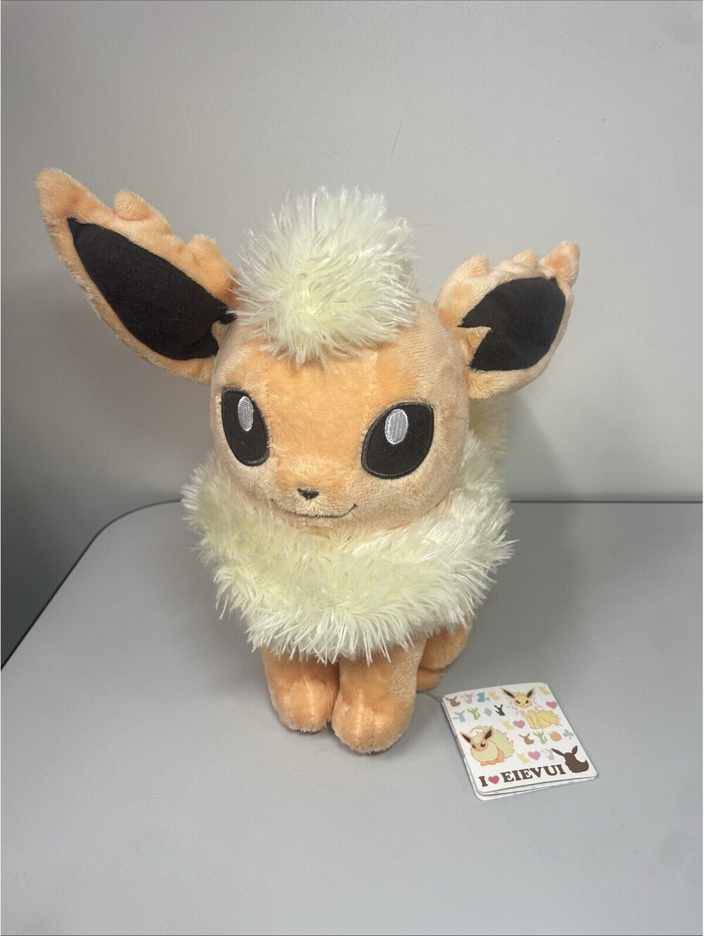 Pokemon FLAREON Plush I Love Eievui Eevee Banpresto 6.5" Toy Doll New Nintendo